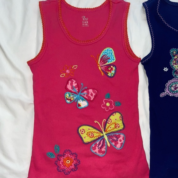Two tank tops with embroidery from children’s place - Picture 2 of 3